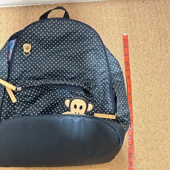 Paul Frank Navy Polka dot Backpack - Picture 11 of 12
